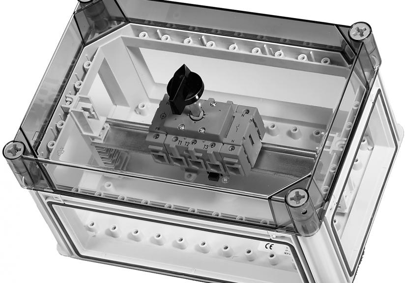Schakelkasten 40A, 63A, 125A en 160A